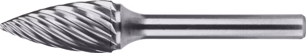 WebExtraImage Phantom hardmetaal Stiftfrees model G‚ boomvorm spits‚ schacht 6 mm 9-INOX 10x19x6x64mm
