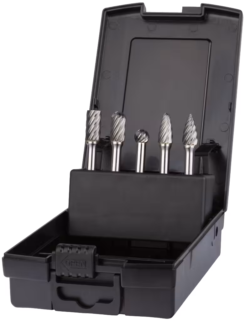WebExtraImage Phantom Juego de  fresa rotativa carburo Form A‚ C‚ D‚ F‚ G 9-INOX Ø10