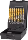 WebExtraImage Phantom Estuche de brocas HSS DIN 338 con punta TiN‚ con 3 chaflanes‚ (uso manual) 11.441 - 1-10x0‚5 mm