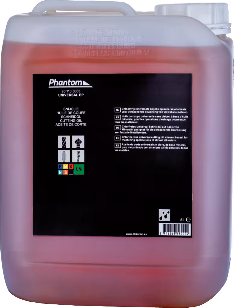 WebExtraImage Phantom Universal Cutting oil EP (Extreme Pressure)‚ chlorine-free‚ mineral oil based 5 l
