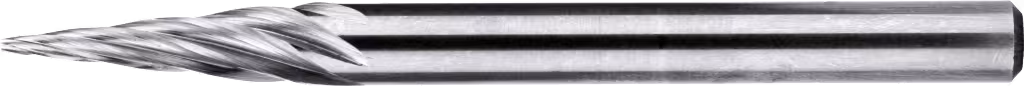 WebExtraImage Phantom hardmetaal Stiftfrees model M‚ kegelvorm‚ spits‚ schacht 3 mm 1-ALU 3x11x3x38mm