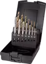 WebExtraImage International Tools ECO PRO HSS-E Set Machinetappen DIN 371/6 + boren 22.195/22.196 - M3 - M12 + 11.490 - 2‚5 - 10‚2