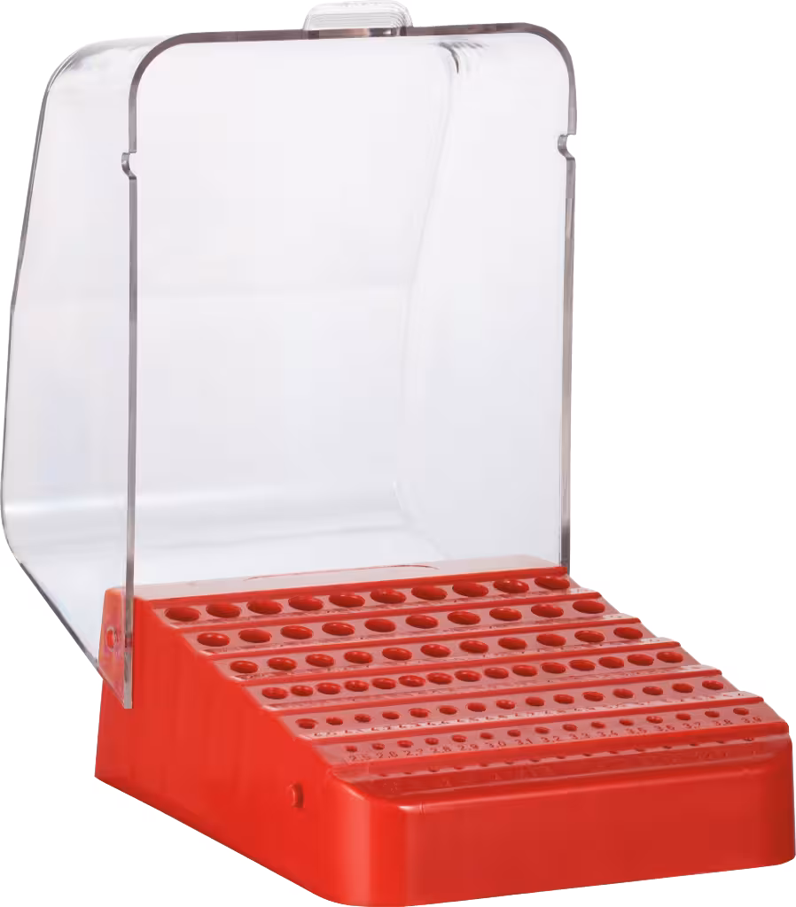 WebExtraImage Phantom Set Spiraalboren DIN 338 leeg Boorstandaard met deksel 1-10x0‚1 mm (rood)