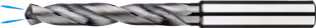 WebCategoryImage Phantom Vollhartmetall Spiralbohrer DIN 6537-L 5xD mit Innenkühlung‚ DLC‚ Aluminium Zylinderschaft (DIN 6535-HA) 3‚5 mm