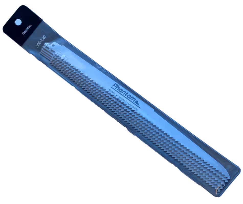 WebExtraImage Phantom HSS-Co 8% Bi-Metal Sabre Saw Blade R 300-4‚2C PU 5