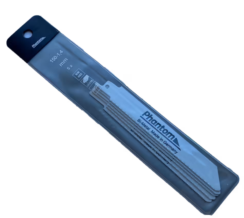WebExtraImage Phantom Lame de scie sabre HSS-Co 8% Bi-métal R 150-1‚4 UC 5