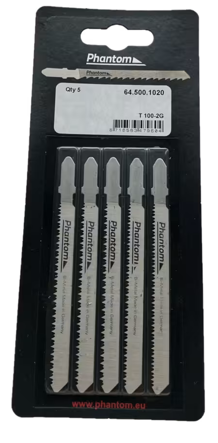 WebExtraImage Phantom HSS Bi-Metaal Decoupeerzaag T 100-2G VPE 5