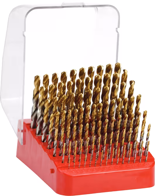 WebExtraImage Phantom HSS Set Spiraalboren DIN 338 TiN-tip‚ (handgebruik) 11.461 - 1-10x0‚1 mm