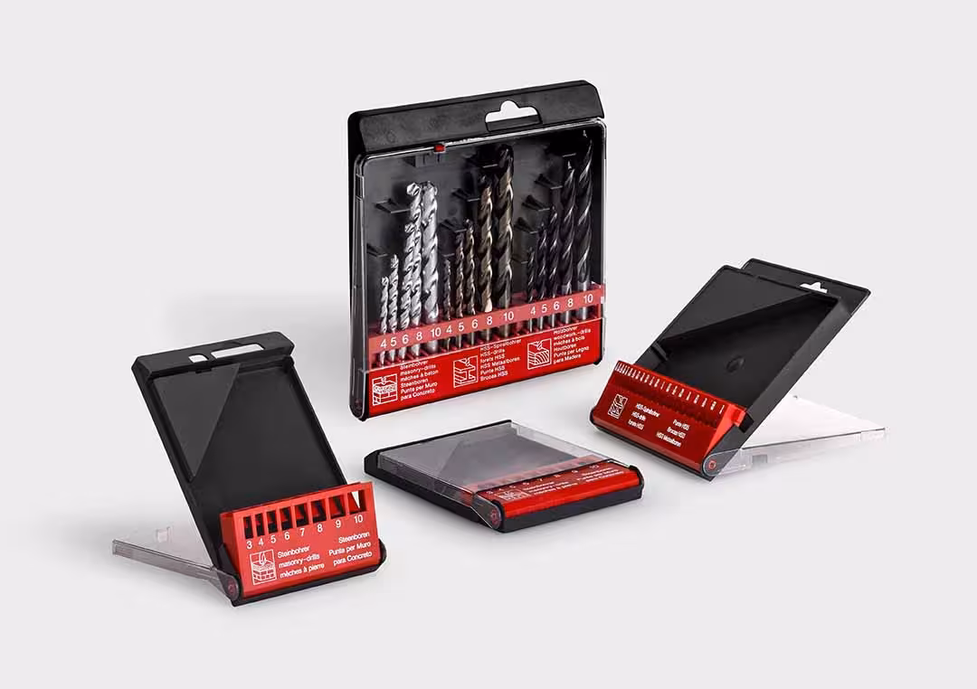 WebCategoryImage Estuche Phantom para brocas DIN 338 3-10x1 mm‚ vacío