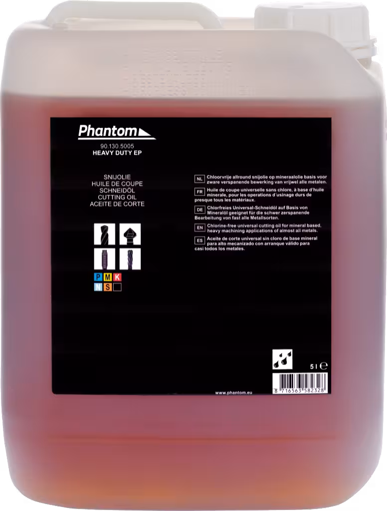 WebExtraImage Phantom Heavy Duty Snijolie EP (Extreme Pressure)‚ chloor- en silicoonvrij‚ op mineraaloliebasis 10 l
