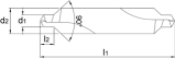 Drawing Phantom HSS Centre Drill 90° 0‚75x3‚5 mm