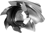 Fraise 1 dent en hss-e pour aluminium et pvc, diamètre 5 mm ASTRA 04L10560