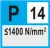 Adequate for Alloyed steel 1000 - 1400 N/mm² Adequate for Alloyed steel 1000 - 1400 N/mm²