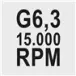 Balanceerklasse G6,3 15.000 RPM