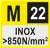 Très approprié pour Aciers Inoxydables >850 N/mm² Très approprié pour Aciers Inoxydables >850 N/mm²